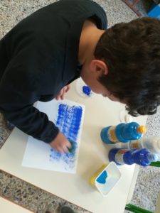 Kite artwork ITALIA- “Nel blu dipinto di blu”(“In the blue painted of blue”)